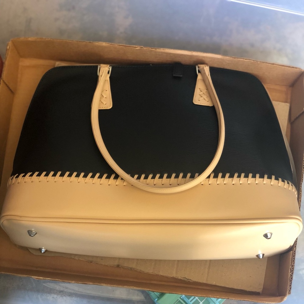 Whip Stitched Spectator Satchel Avon